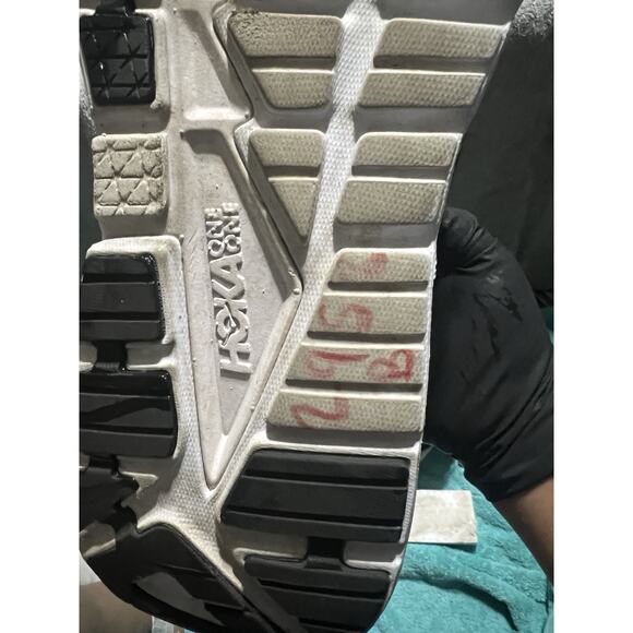 Lauren Ralph Lauren Hailey low top sneakers Women’s Size 7 Blue And White - Picture 10 of 10